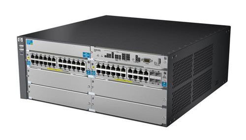 HP ProCurve E5406-44G-PoE Layer-4 Managed Switch with SFP Ports - Compatible with ProLiant DL360p Gen8 servers